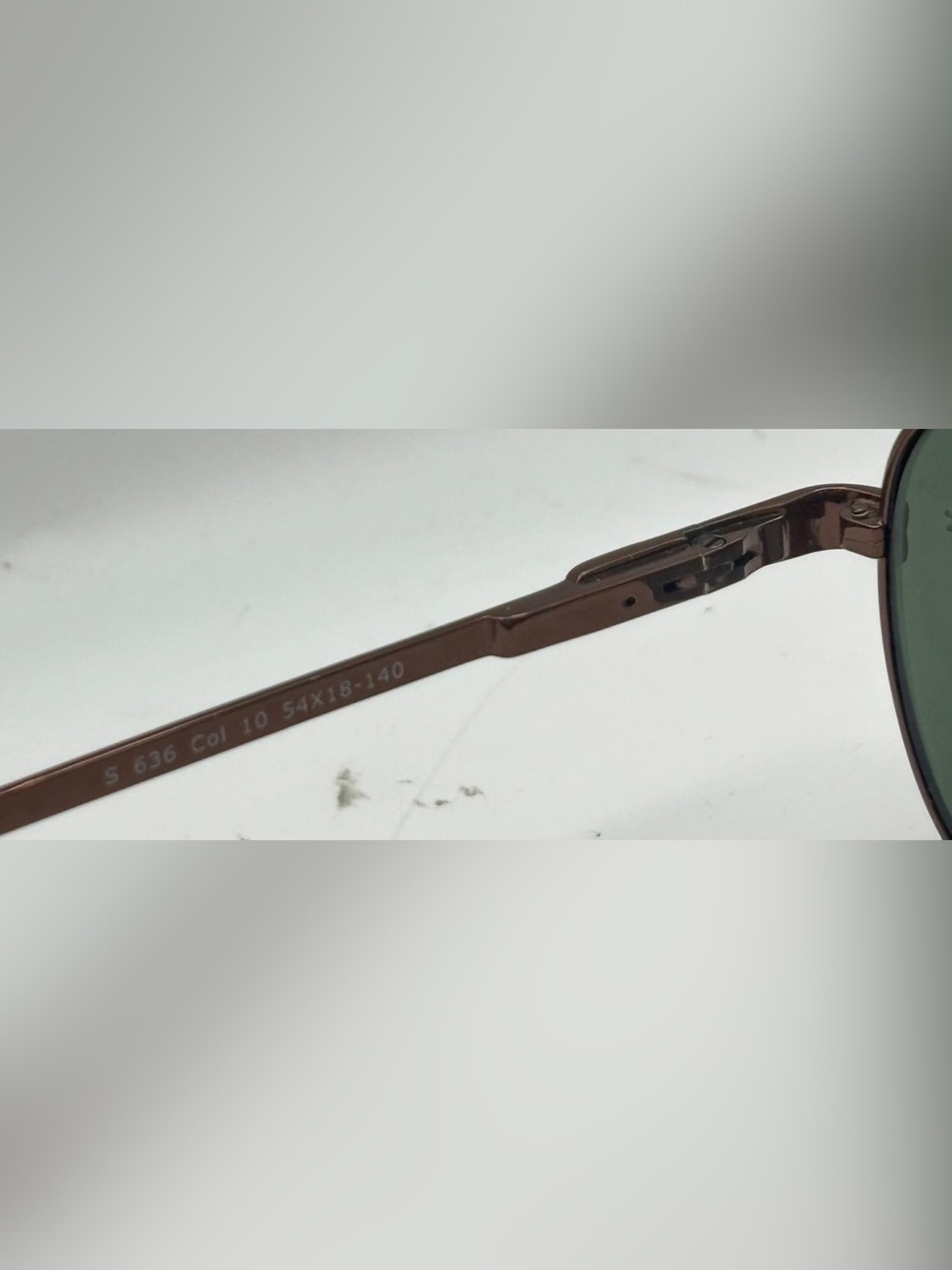 SRO S636 Brown Pilot Metal Sunglasses Frames Only - Picture 8 of 8